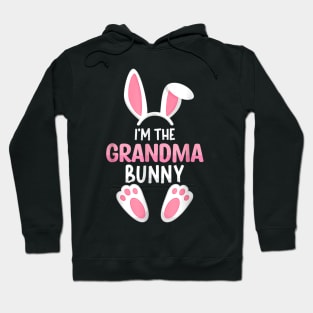 I'm The Grandma Bunny Matching Family Easter Party Outfit Hoodie